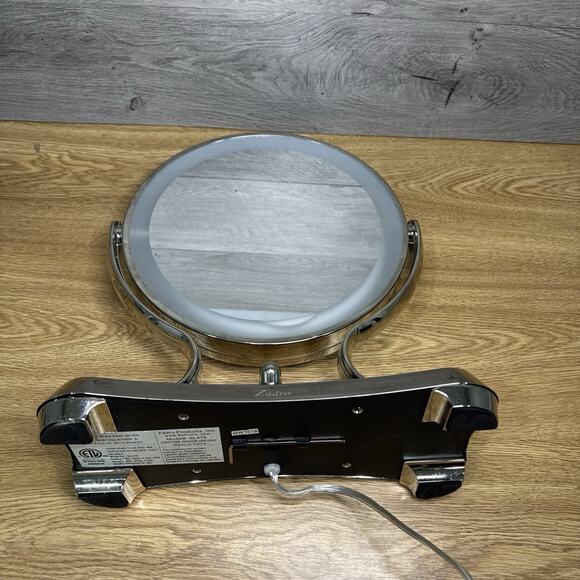 Zadro Glamour Lighted Vanity Mirror GLA75 – Dual 5x/1x Magnification Swivel - Picture 11 of 12
